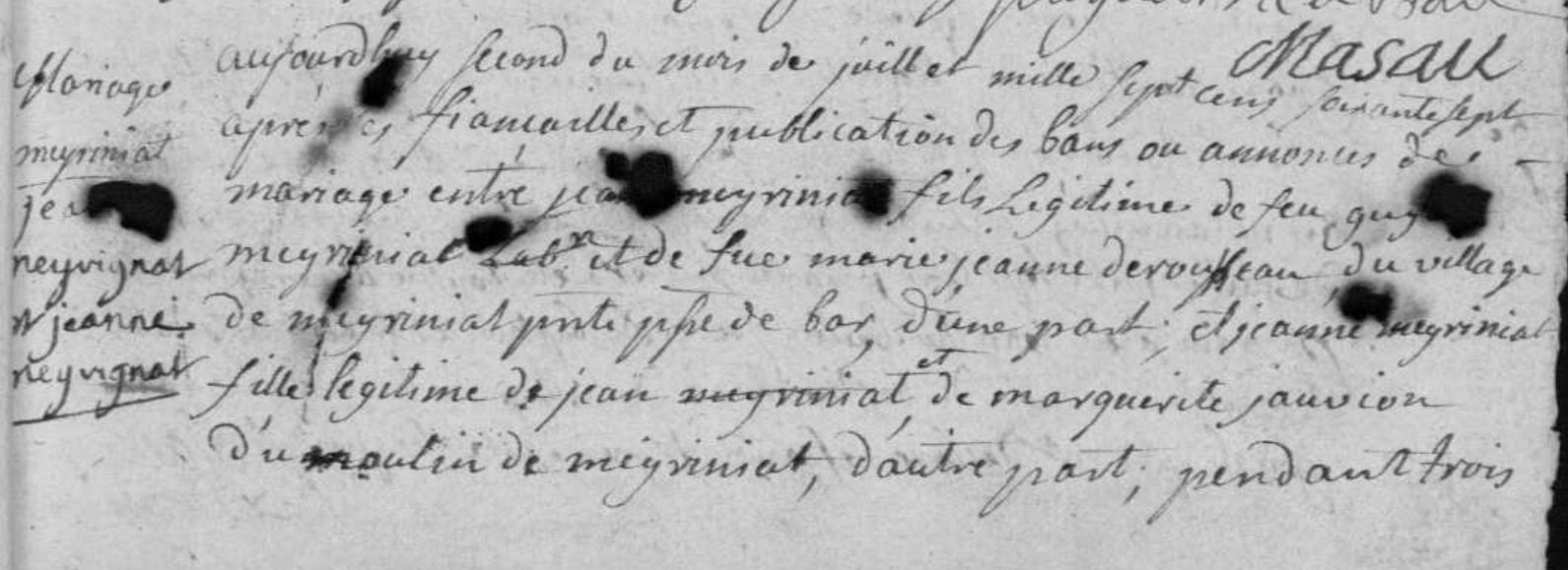Mariage Meyrignat Jean Meyrignat Jeanne.JPG